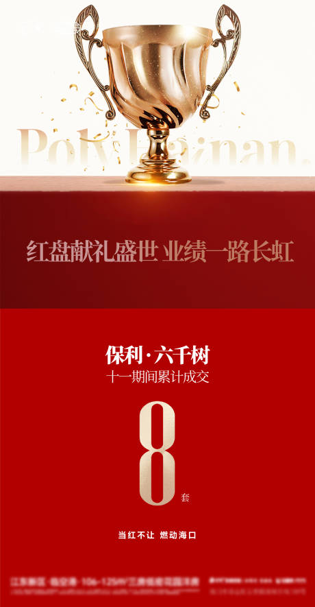 源文件下载【享设计】搜索编号：12160034881063918【地产高级感热销海报喜报】