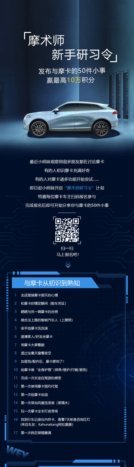 源文件下载【享设计】搜索编号：17590034961625375【汽车科技长图】