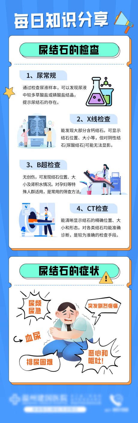 源文件下载【享设计】搜索编号：31150035522199396【结石科普海报】
