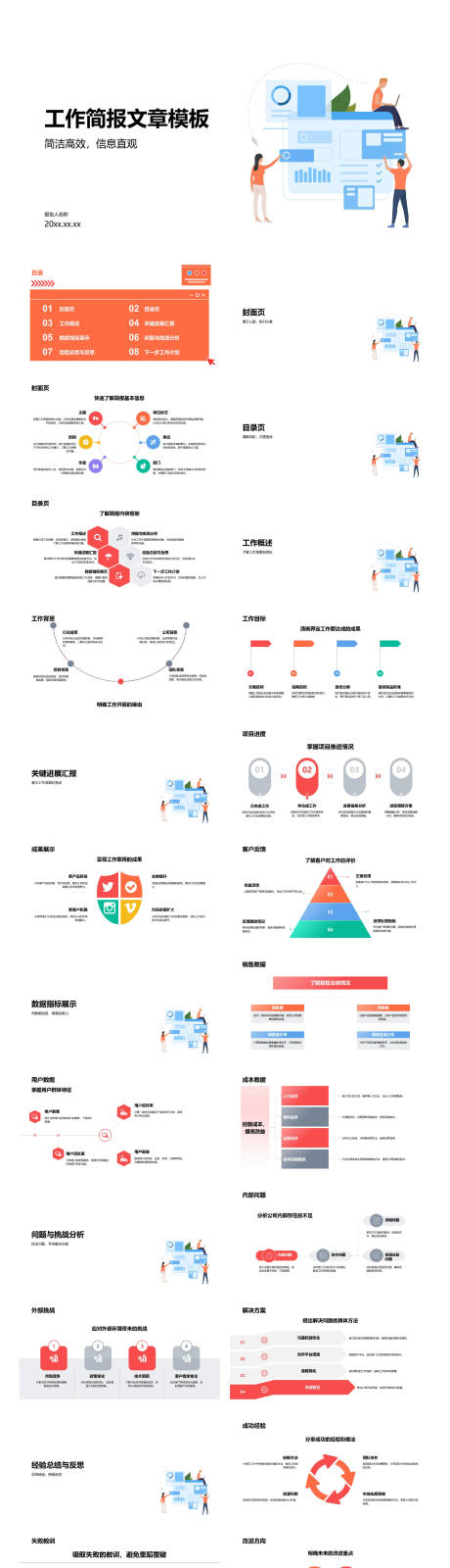 源文件下载【享设计】搜索编号：78370035548792821【工作简报文章模板】