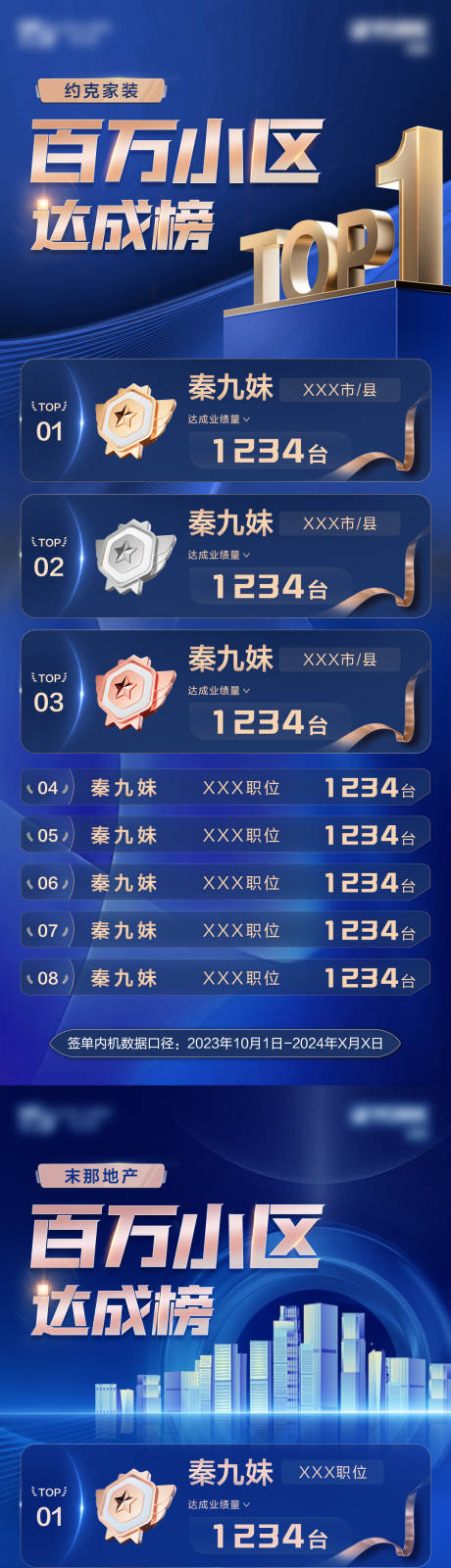 源文件下载【享设计】搜索编号：29540035324214936【业绩表彰海报】