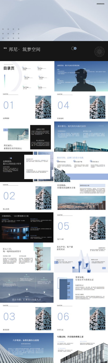 源文件下载【享设计】搜索编号：10000035580718569【蓝色简约行业PPT 】