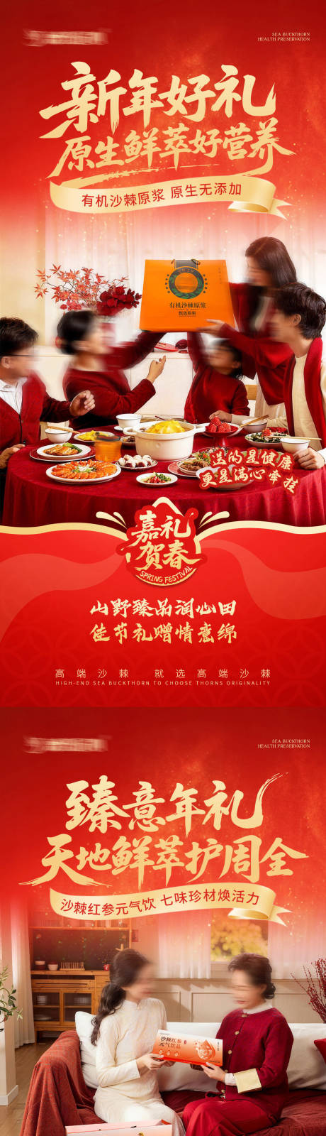 源文件下载【享设计】搜索编号：45070035373428199【年货节送礼宣传图】