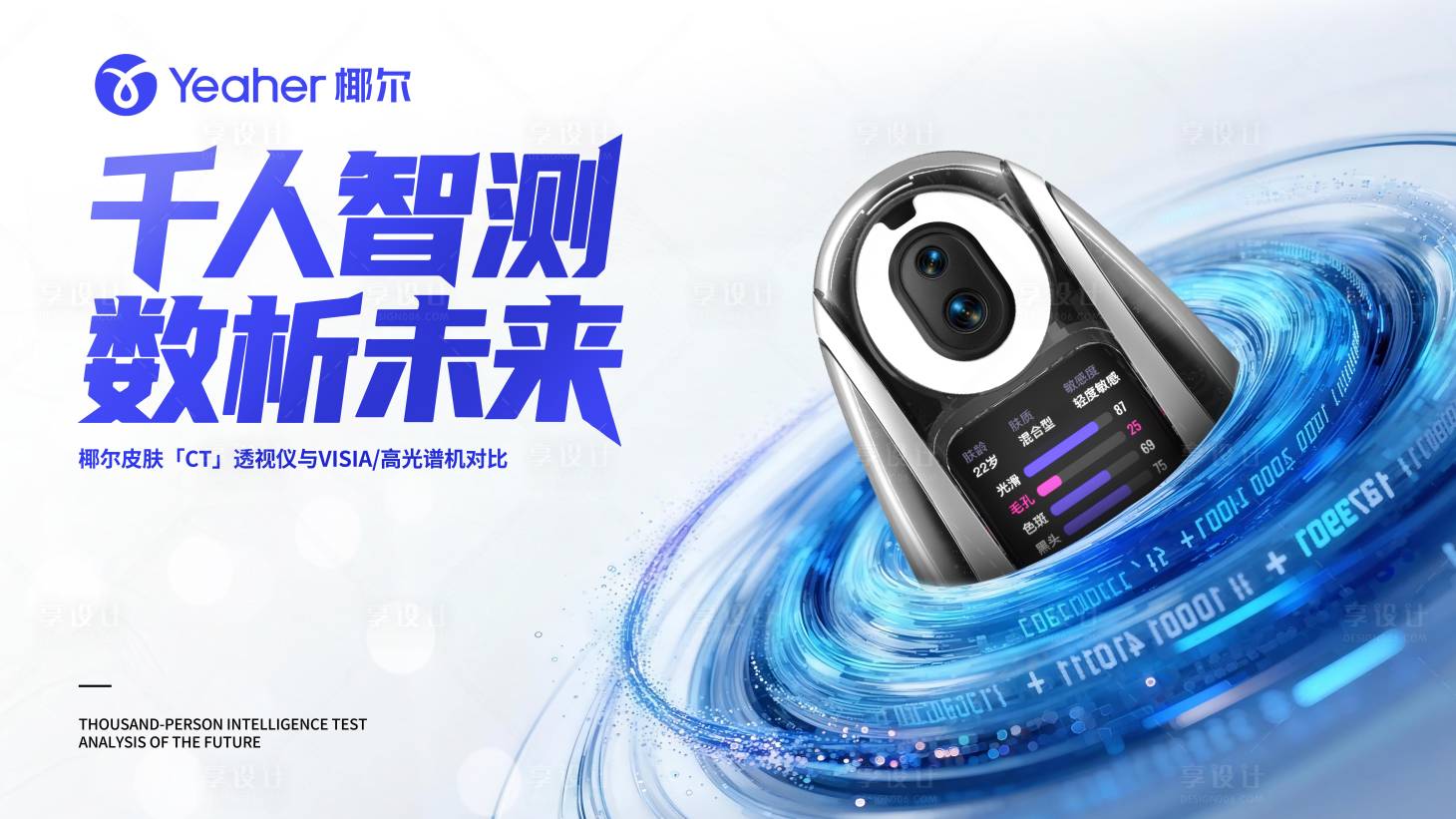源文件下载【享设计】搜索编号：66140035582988638【医美皮肤展板】
