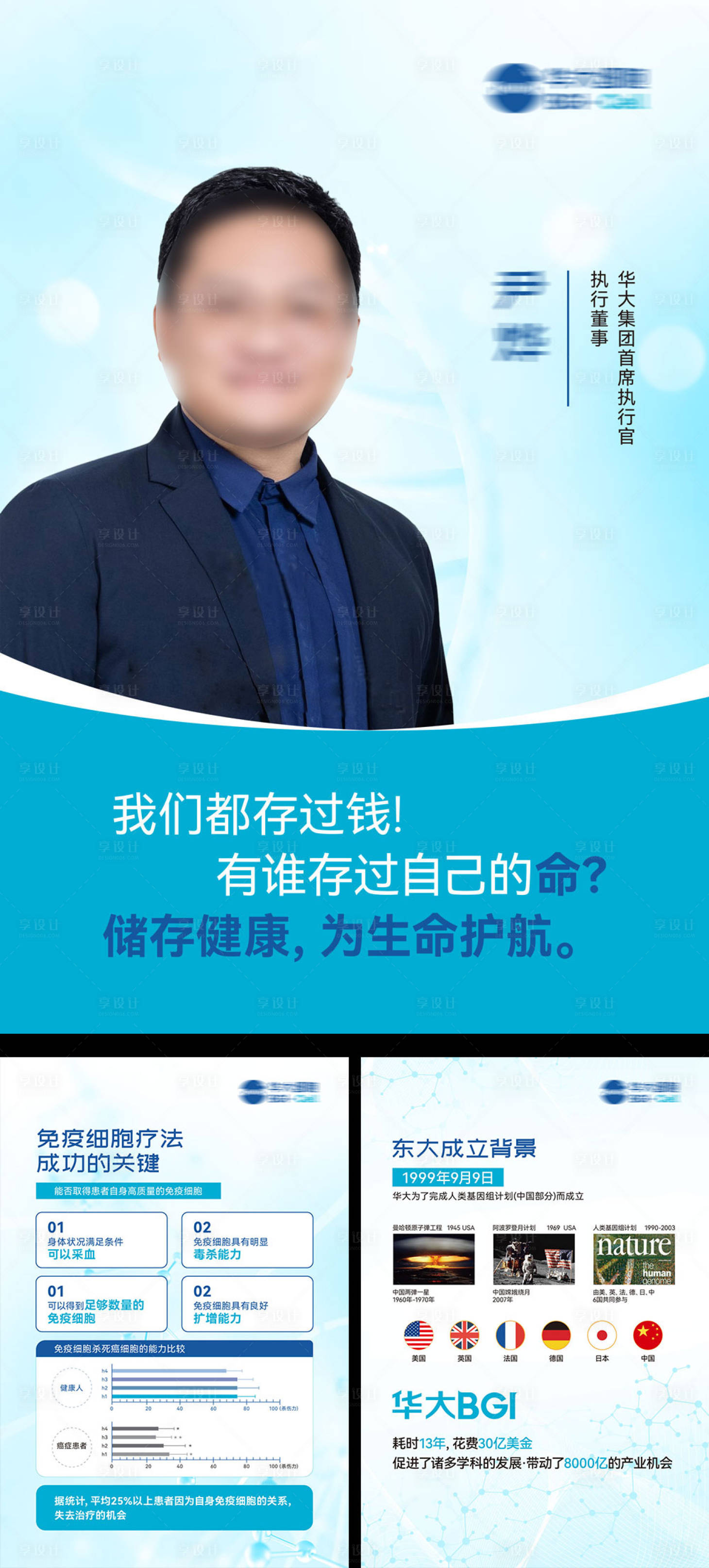 源文件下载【享设计】搜索编号：87950035334868979【医院展板】