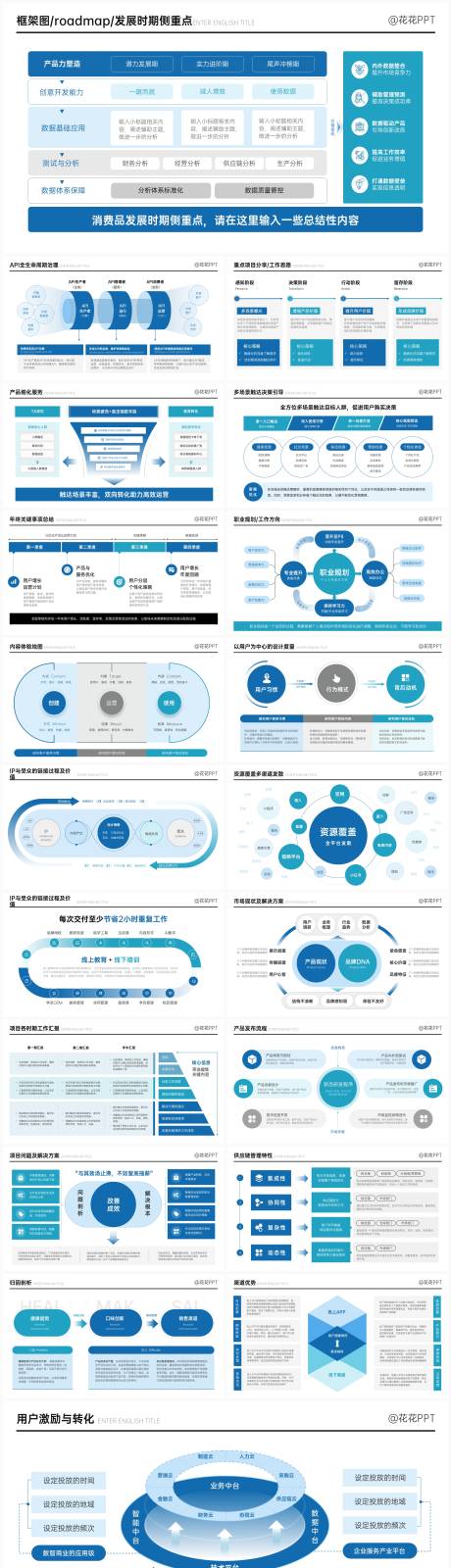 源文件下载【享设计】搜索编号：99590035483841431【青蓝色商务高端逻辑数据PPT模板】