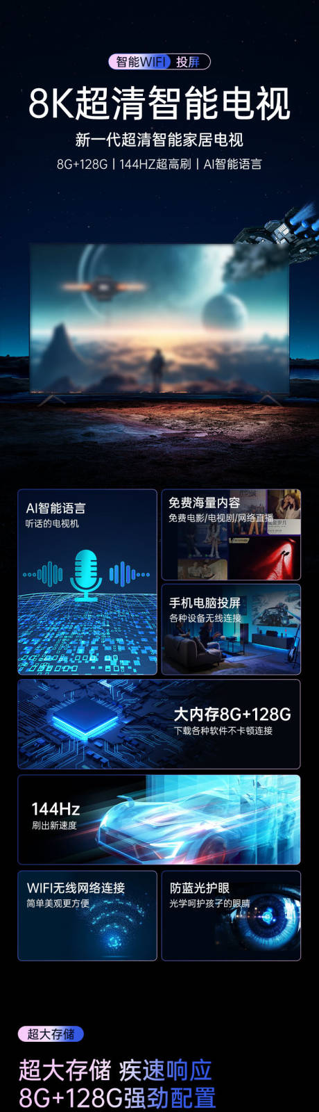 源文件下载【享设计】搜索编号：47030035464663642【电视机详情页】