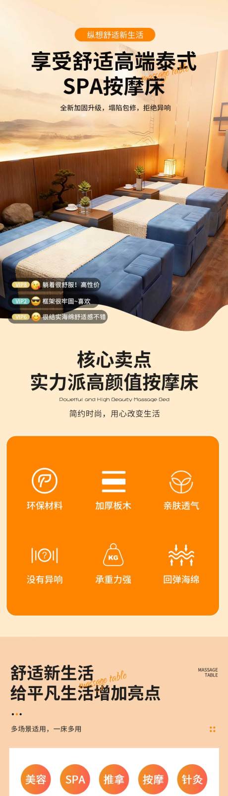源文件下载【享设计】搜索编号：14880035466959503【SPA按摩床详情】