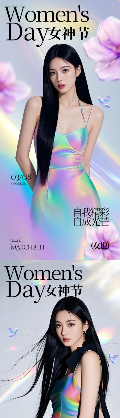 源文件下载【享设计】搜索编号：13590035496425213【三八女神节海报】