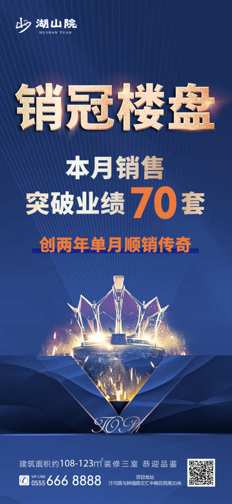 源文件下载【享设计】搜索编号：38150035362399769【地产楼盘销冠海报】