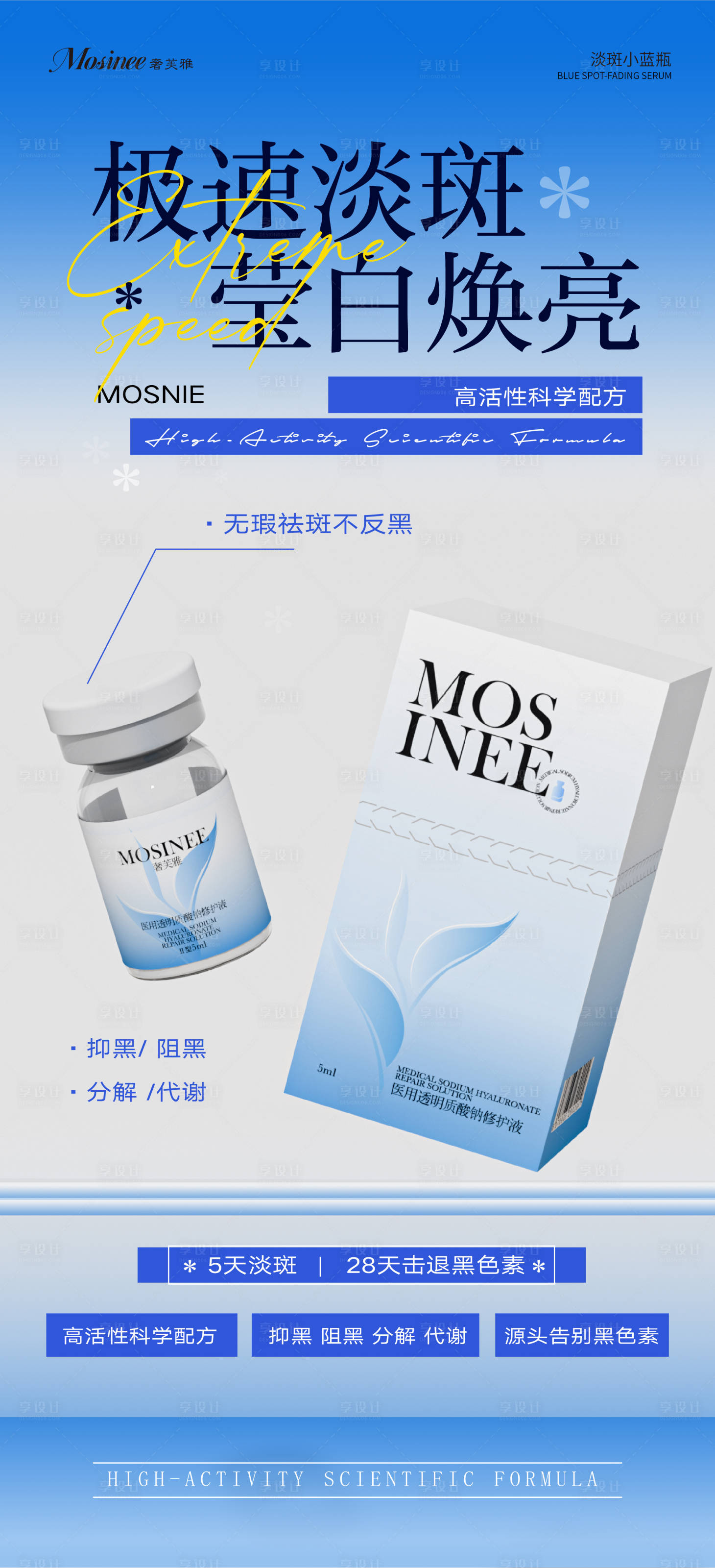 源文件下载【享设计】搜索编号：20640035404886463【医美祛斑淡斑海报】