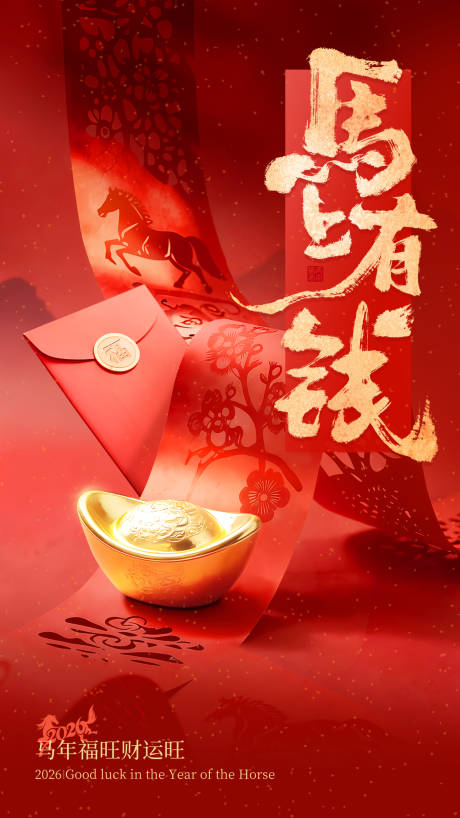 源文件下载【享设计】搜索编号：68640035326266114【春节新春祝福通用喜庆】