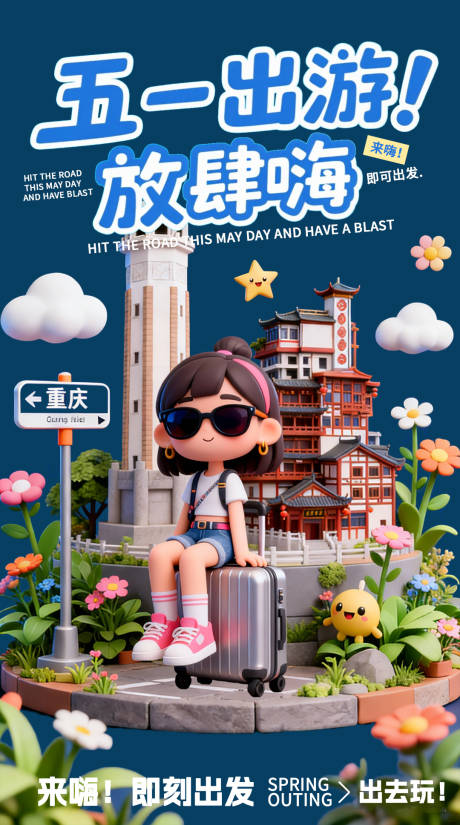 源文件下载【享设计】搜索编号：71570035368485522【旅游营销海报】