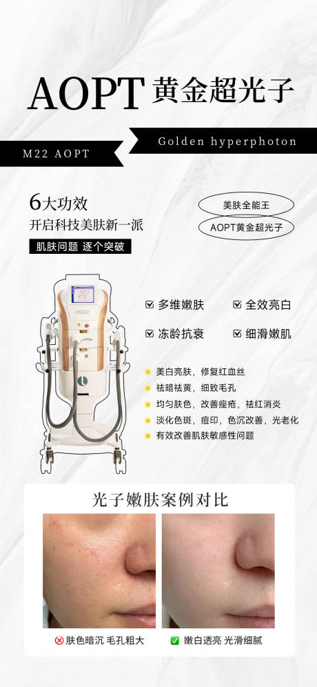 源文件下载【享设计】搜索编号：51000035316461308【医美黄金超光子科普】