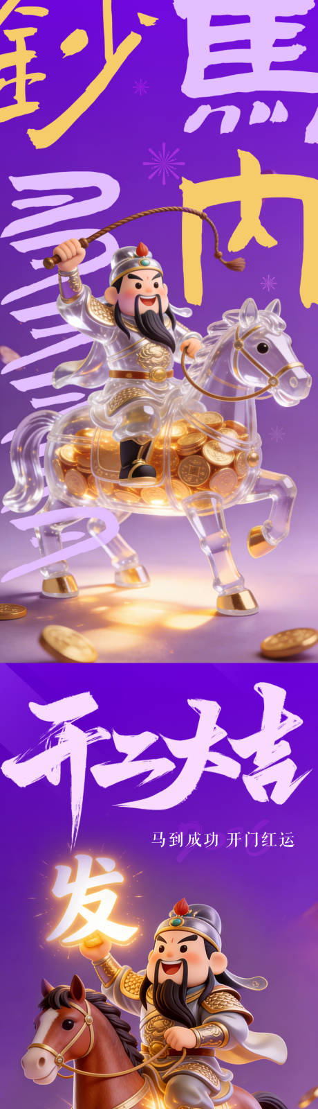 源文件下载【享设计】搜索编号：98270035425465454【过年开工海报】