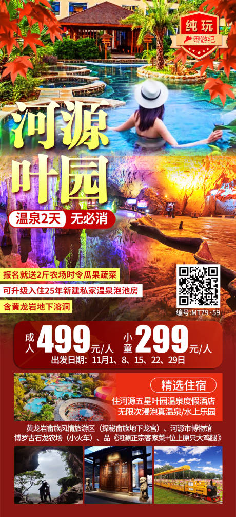 源文件下载【享设计】搜索编号：58680035543074026【河源叶园温泉2天】