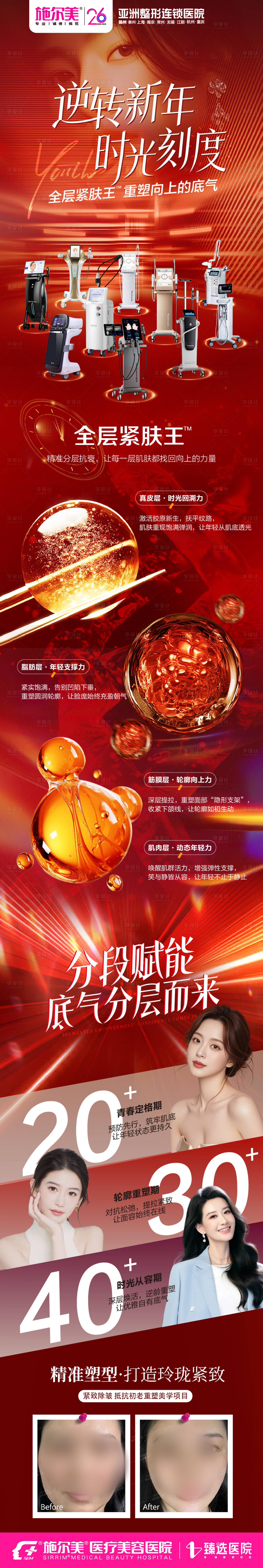 源文件下载【享设计】搜索编号：29430035457813009【医美紧肤王长图海报】