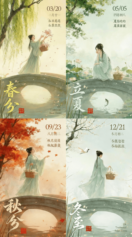 源文件下载【享设计】搜索编号：78670035438726414【AIGC二十四节气海报】
