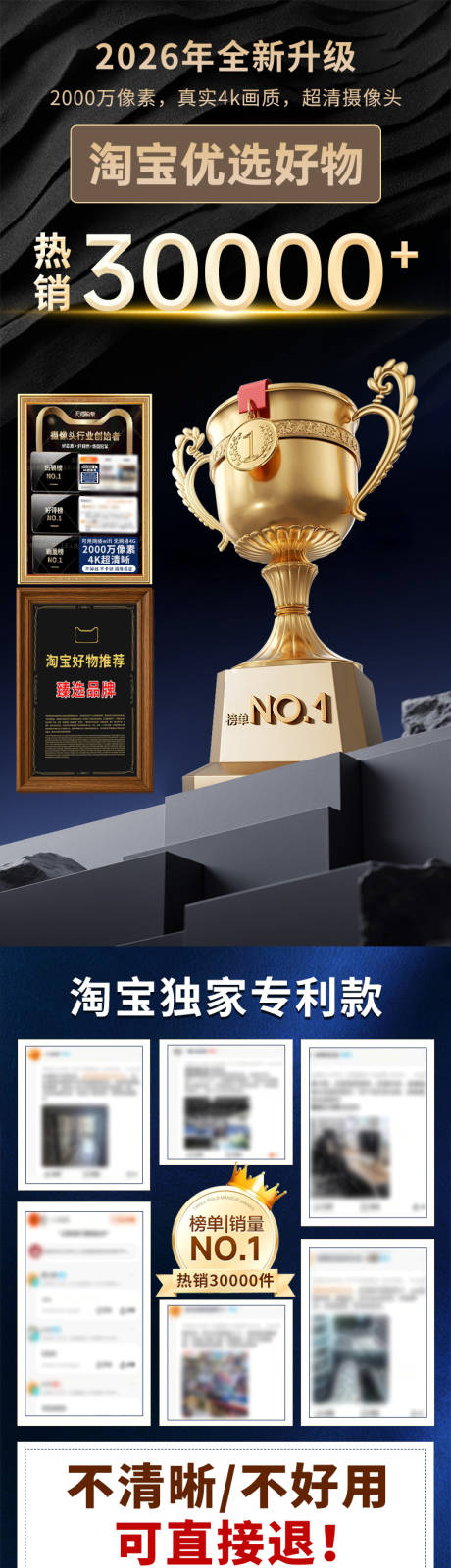 源文件下载【享设计】搜索编号：21240035323468289【摄像头产品电商详情页】