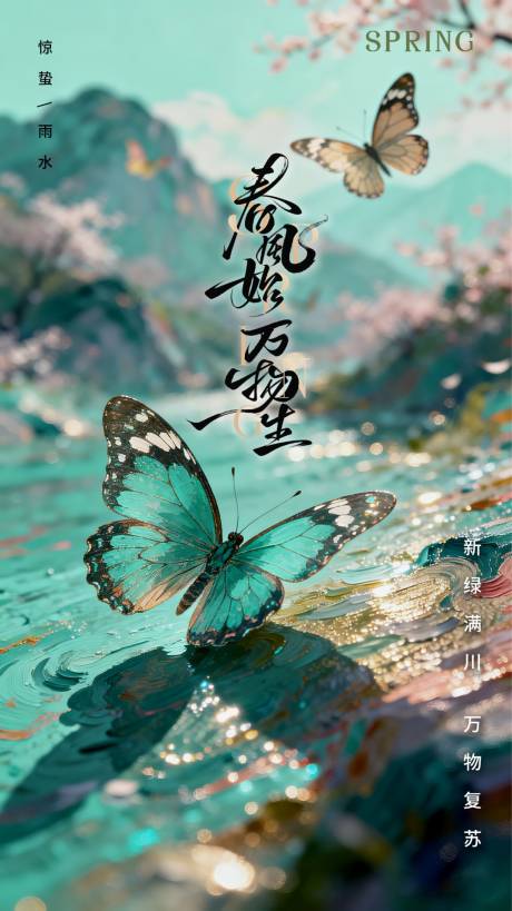 源文件下载【享设计】搜索编号：28600035503335139【惊蛰春天】