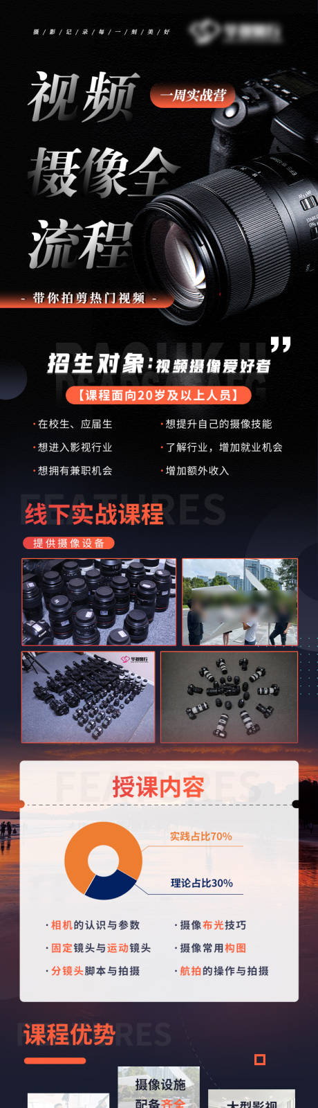 源文件下载【享设计】搜索编号：74940035586451144【摄影培训电商详情页】