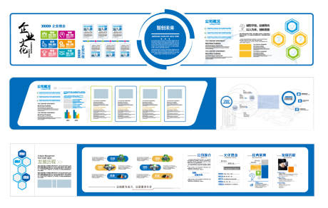 源文件下载【享设计】搜索编号：14630035453917125【企业展厅平面】