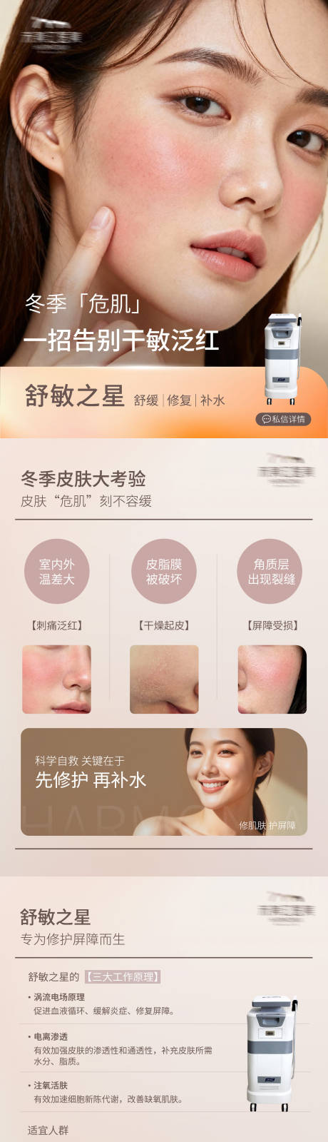 源文件下载【享设计】搜索编号：95540035423493698【医美小红书干敏科普】