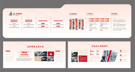 源文件下载【享设计】搜索编号：18750035540805367【党建红色展厅】