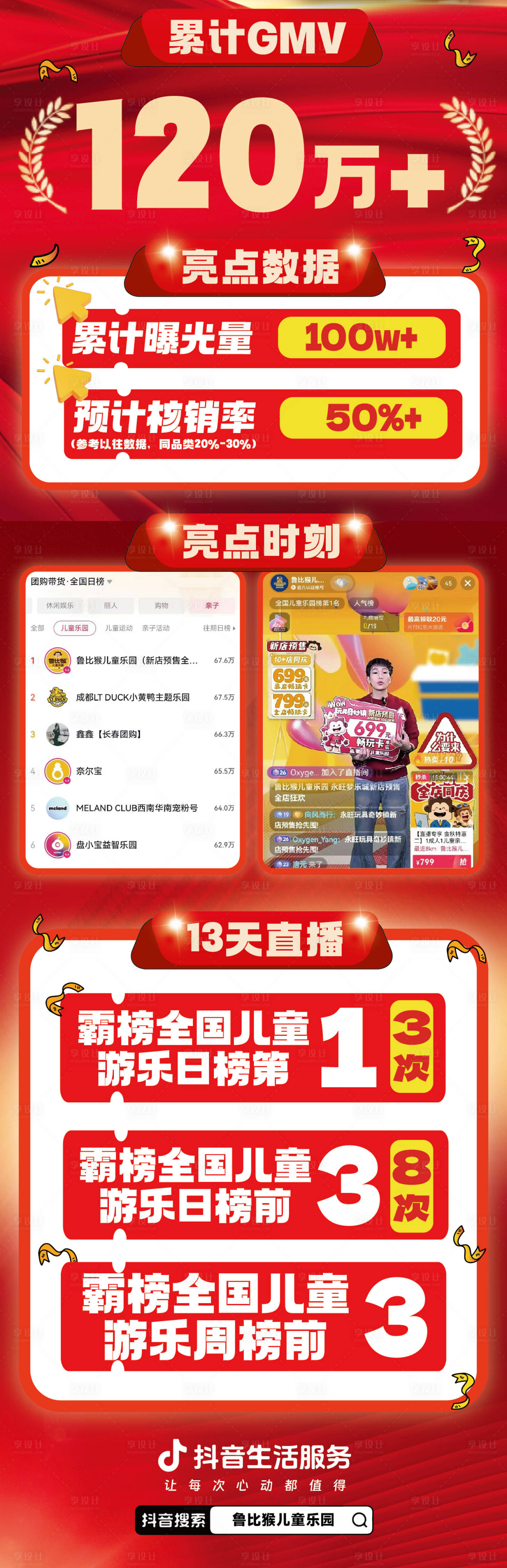 源文件下载【享设计】搜索编号：88470035367566340【红色喜庆风格直播新年战报喜报捷报】