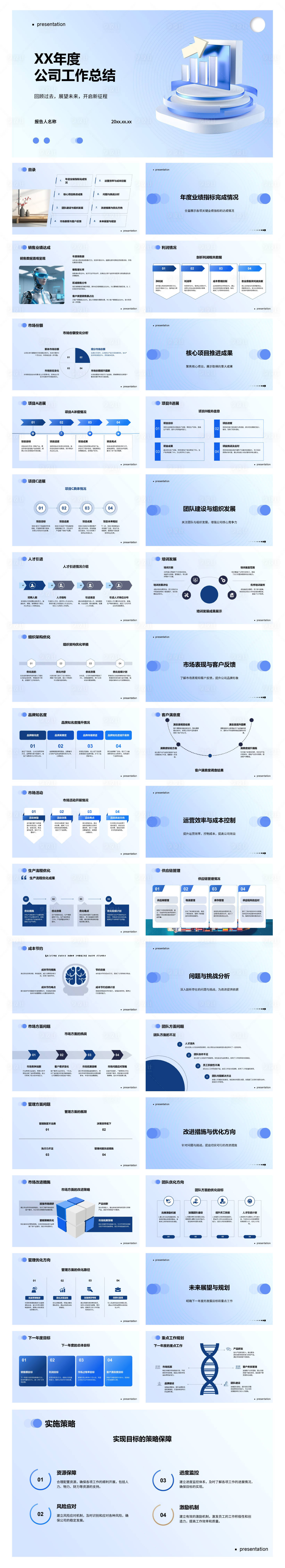 源文件下载【享设计】搜索编号：10500035487631052【年度公司工作总结PPT】
