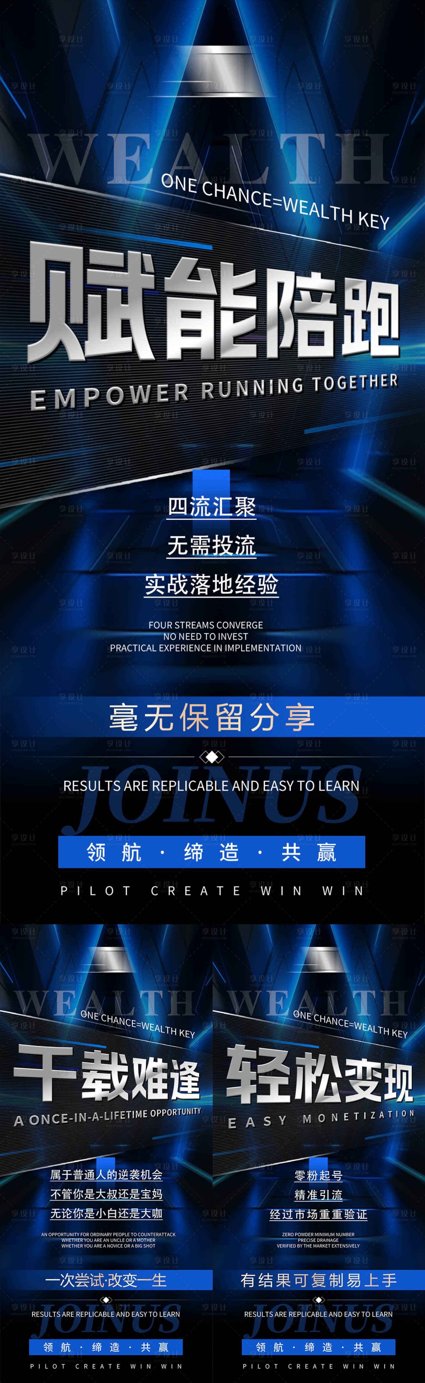 源文件下载【享设计】搜索编号：42040035581716472【赋能陪跑招商培训同城造势】