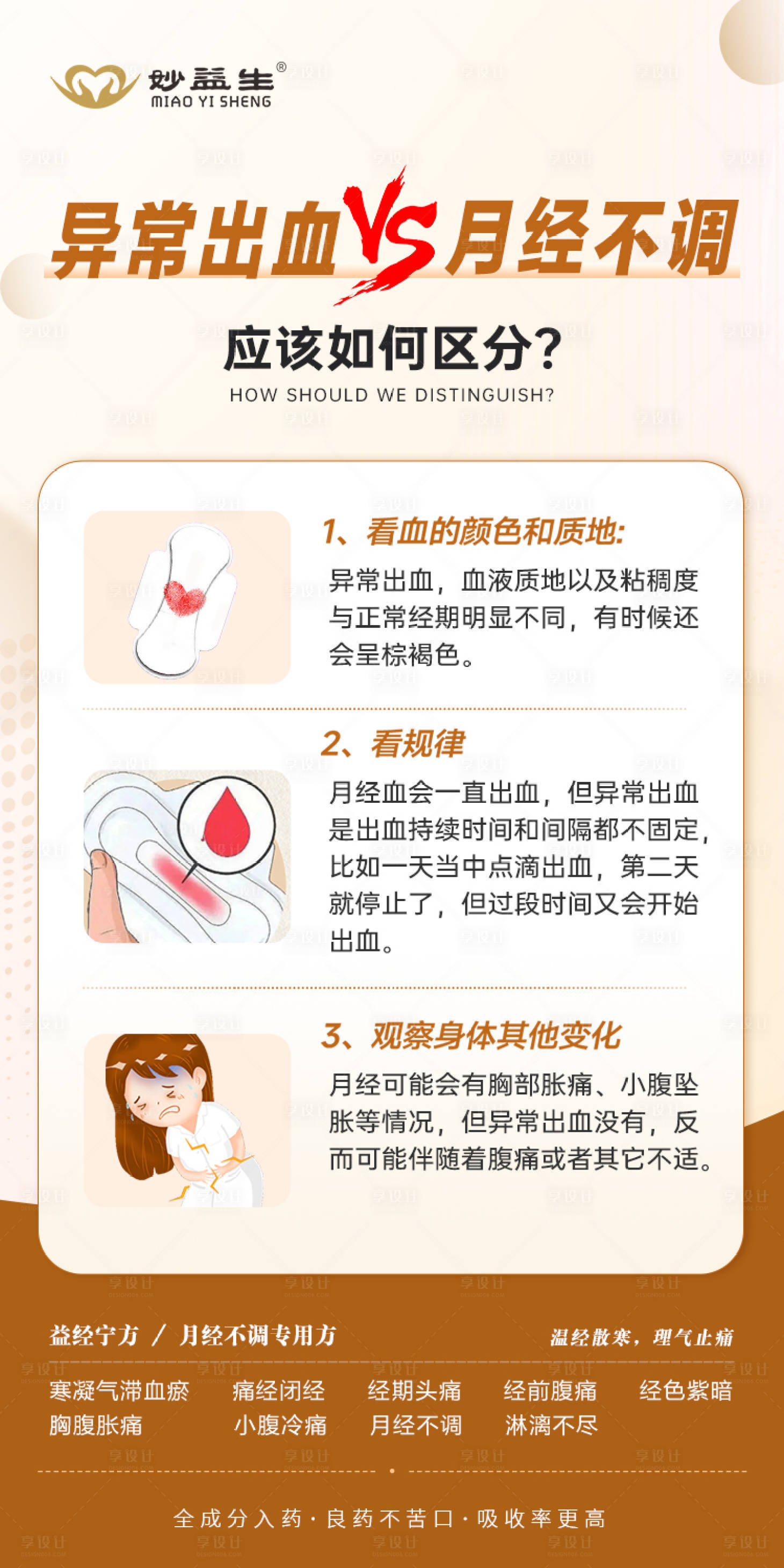 源文件下載【享設(shè)計(jì)】搜索編號(hào)：55170035359647173【月經(jīng)不調(diào)海報(bào)】