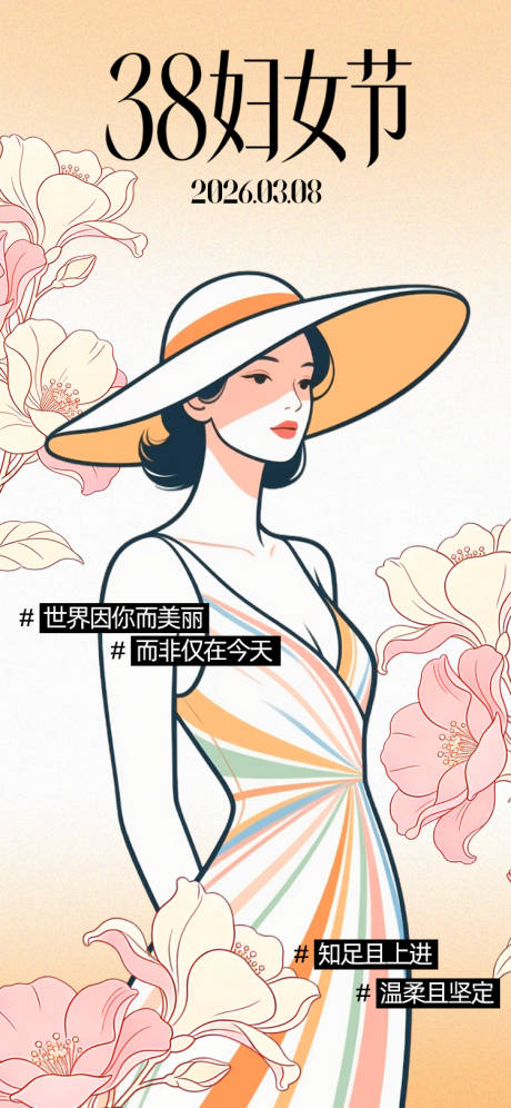 源文件下载【享设计】搜索编号：37370035491349648【妇女节海报】