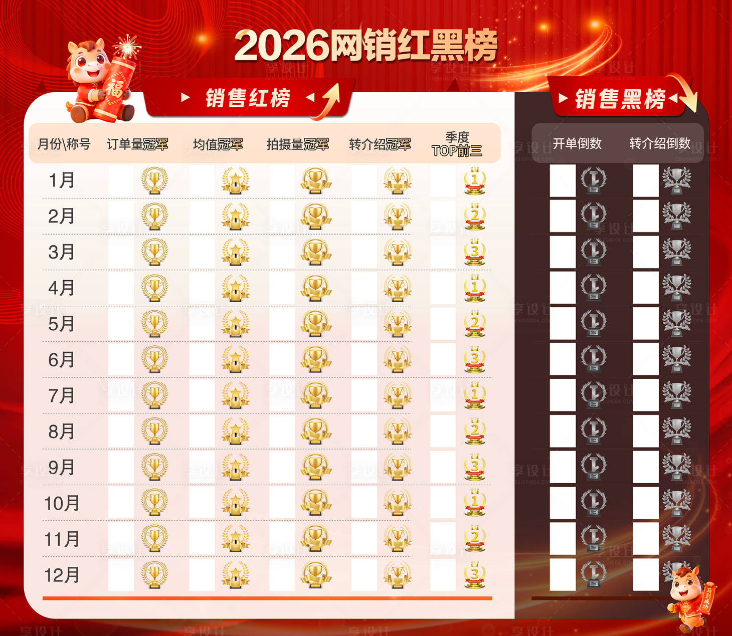 源文件下载【享设计】搜索编号：81640035542099689【荣誉榜背景板】