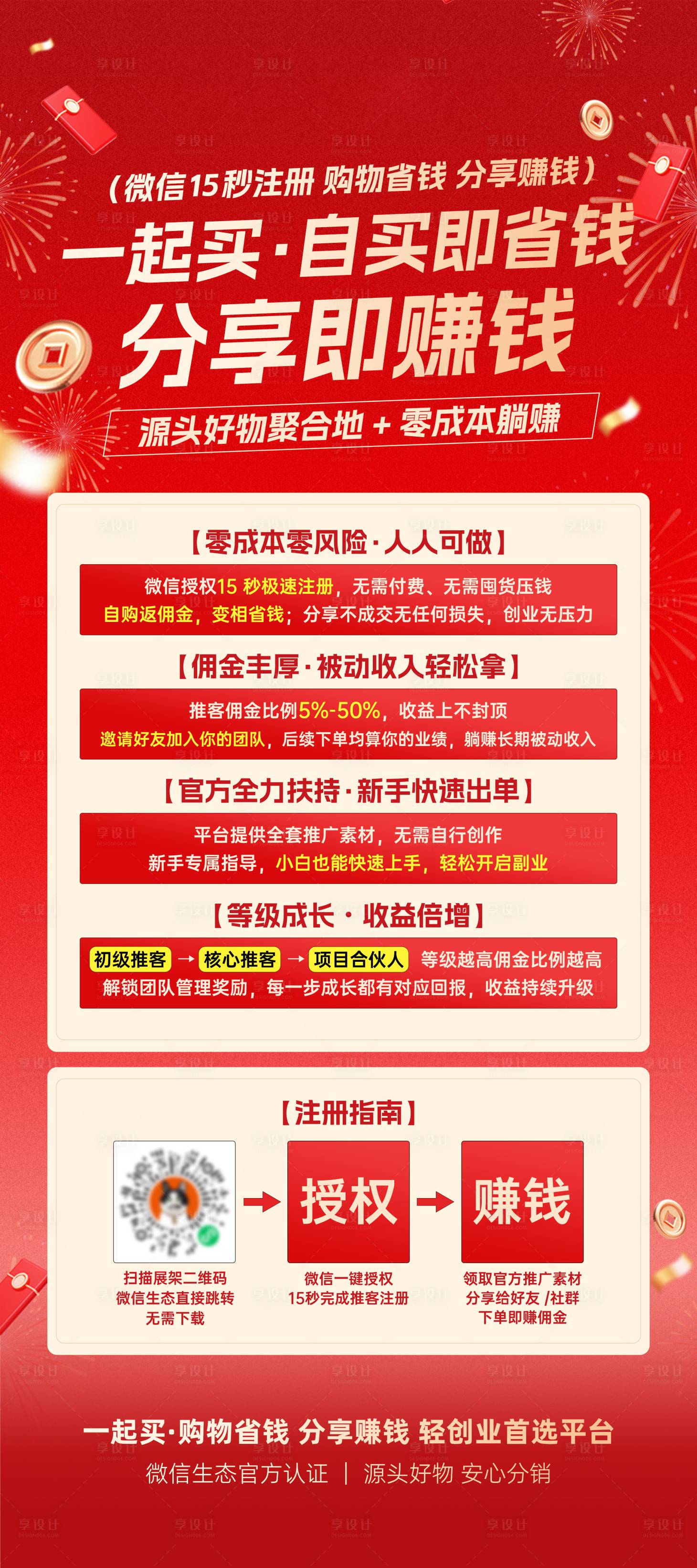 源文件下载【享设计】搜索编号：18150035347966998【金融红色展架新年长图】