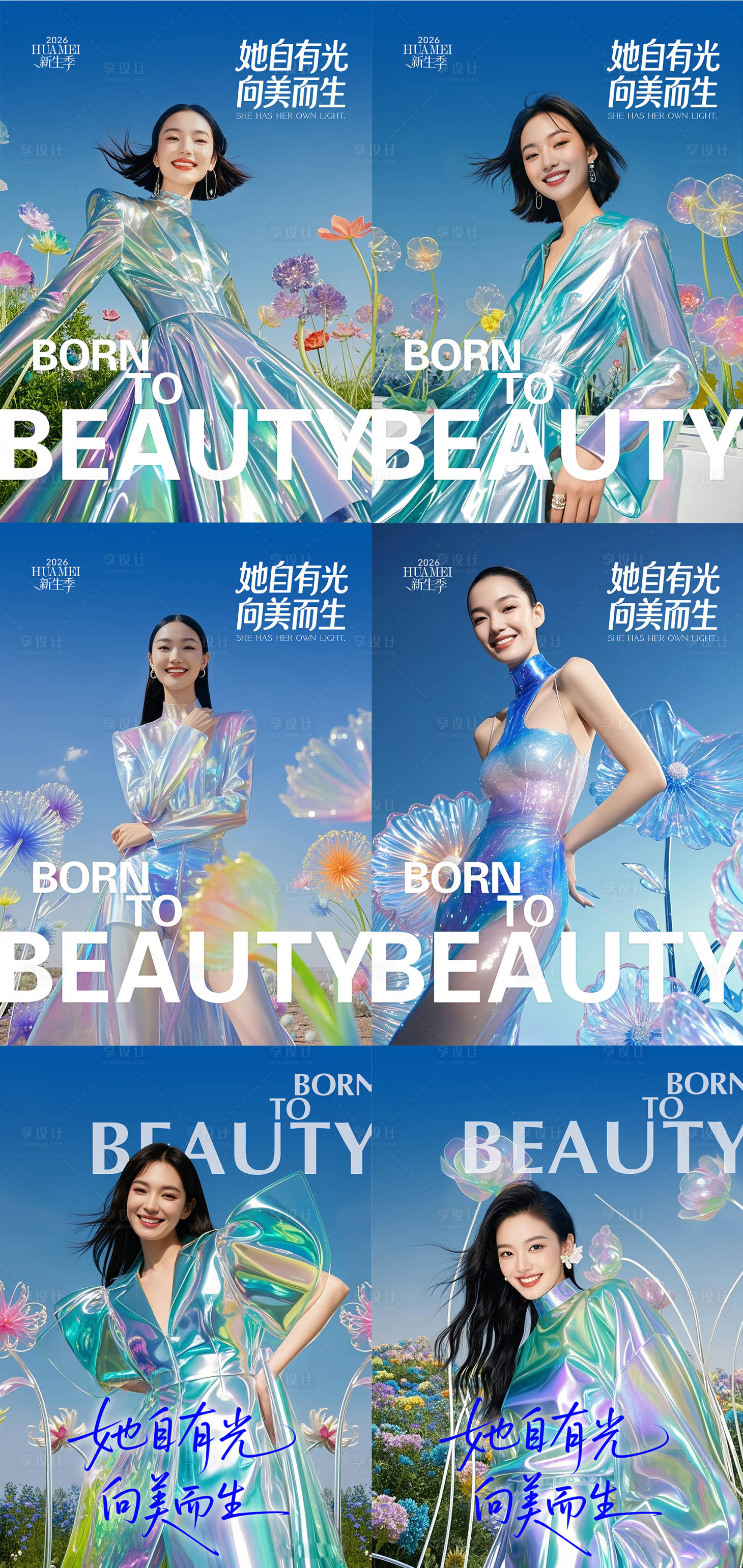 源文件下载【享设计】搜索编号：24470035472026263【医美春季主题海报】