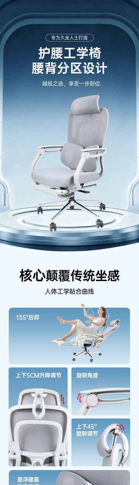 源文件下载【享设计】搜索编号：93300035464685935【人体工学椅详情页】