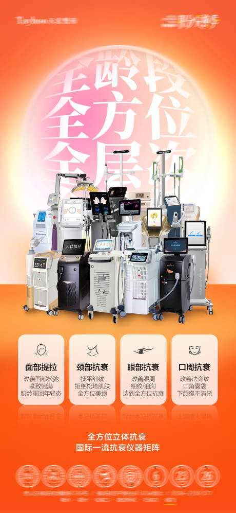 源文件下载【享设计】搜索编号：83570035488497000【医美仪器联合海报】