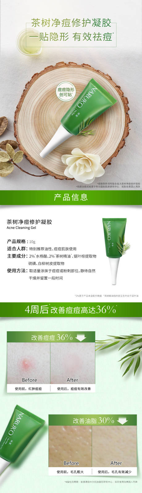 源文件下载【享设计】搜索编号：40680035331111329【茶树净痘修护凝胶详情页】