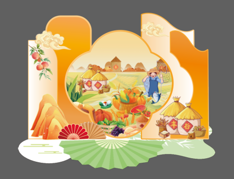 源文件下载【享设计】搜索编号：37310035405587357【农产品直播美陈】