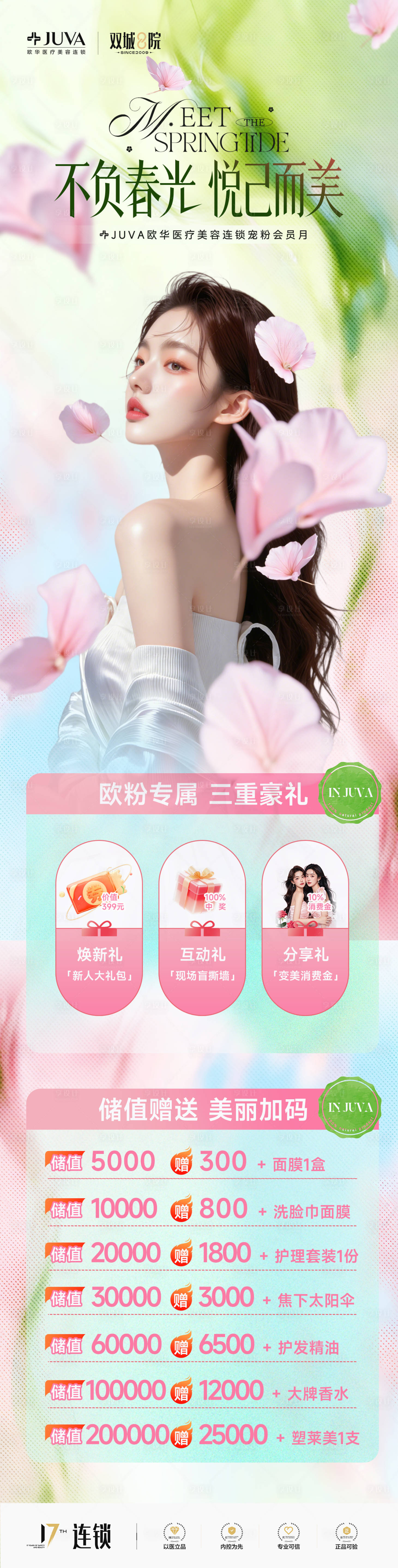 源文件下载【享设计】搜索编号：93330036033592679【医美小程序详情页长图4月活动页】
