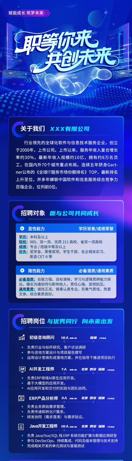 源文件下载【享设计】搜索编号：98970036084683675【企业招聘海报】