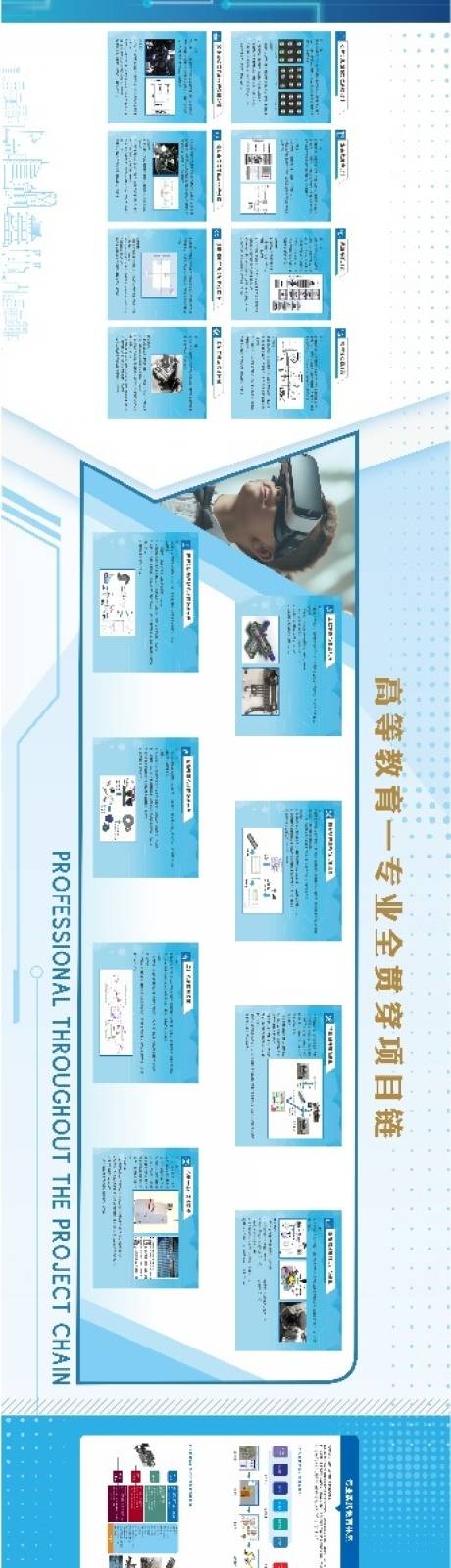 源文件下载【享设计】搜索编号：62780036124732823【智能高等教育展厅文化墙背景板】