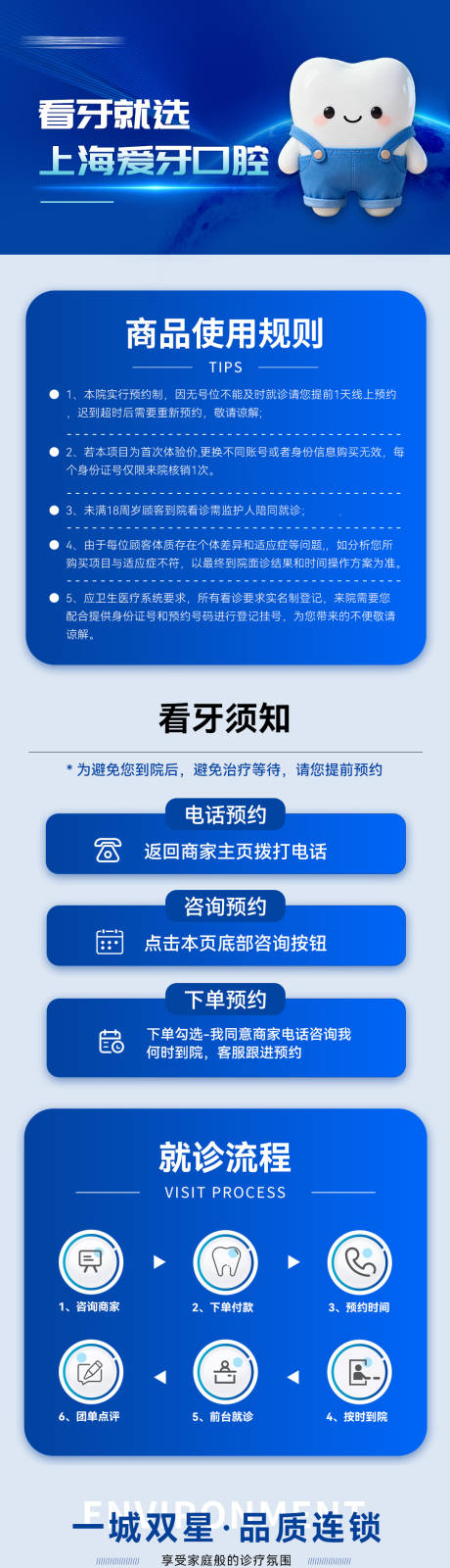 源文件下载【享设计】搜索编号：42770035931393395【口腔美团看牙流程详情页】