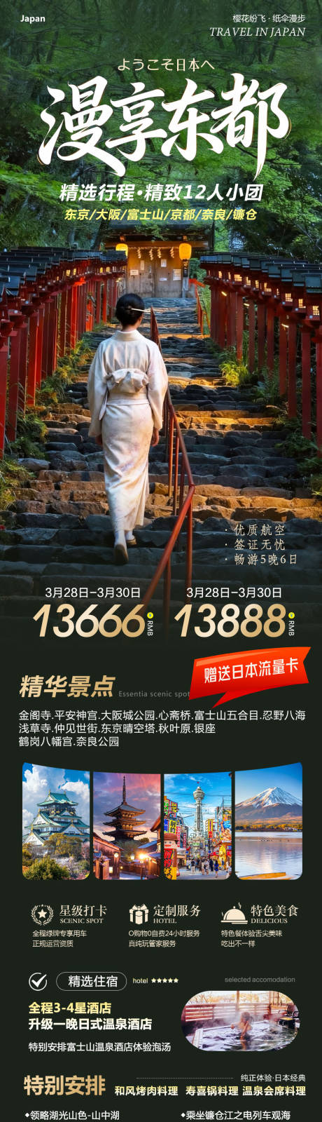 源文件下载【享设计】搜索编号：26960036099693614【日本本州大阪富士山镰仓心斋桥漫享旅游】