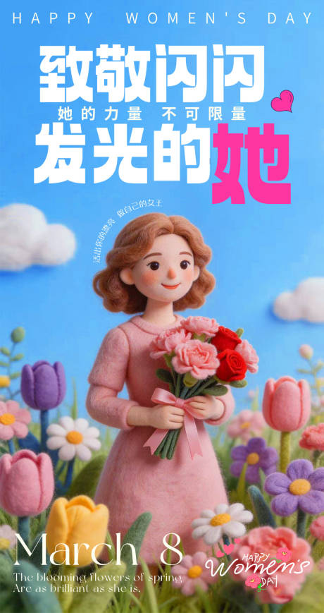 源文件下载【享设计】搜索编号：70230035592248639【38妇女节海报】