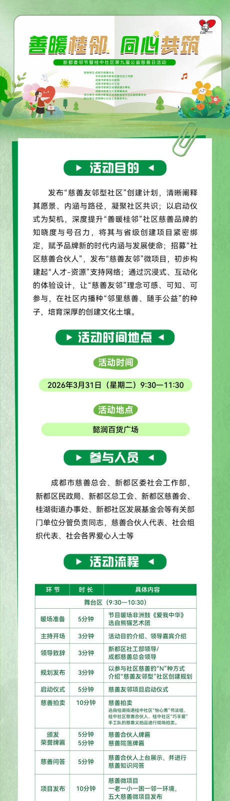 源文件下载【享设计】搜索编号：35130036152582806【绿色会议流程长图】