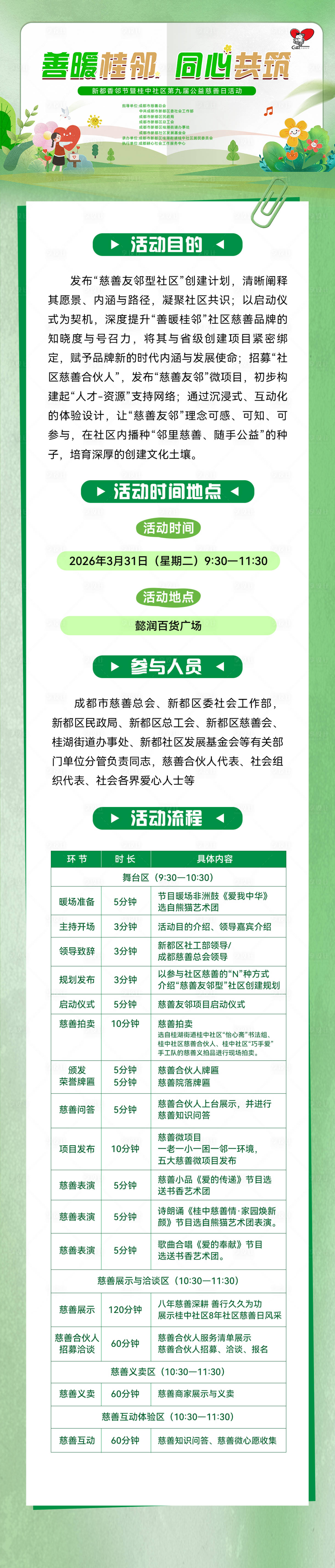 源文件下载【享设计】搜索编号：35130036152582806【绿色会议流程长图】