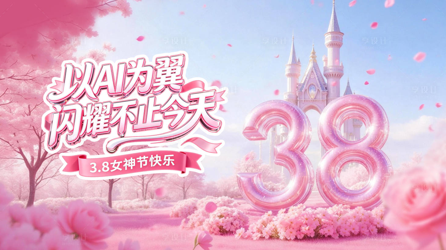 源文件下载【享设计】搜索编号：36680035696522397【38女神节】