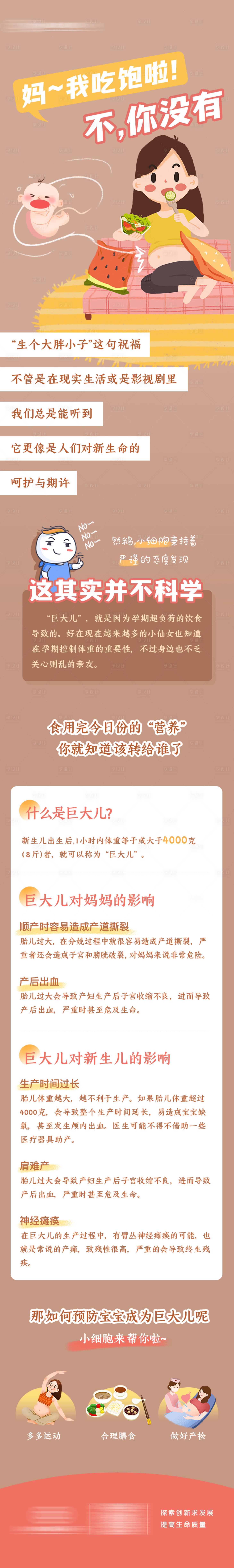 源文件下载【享设计】搜索编号：14190036009579206【知识科普医疗长图】